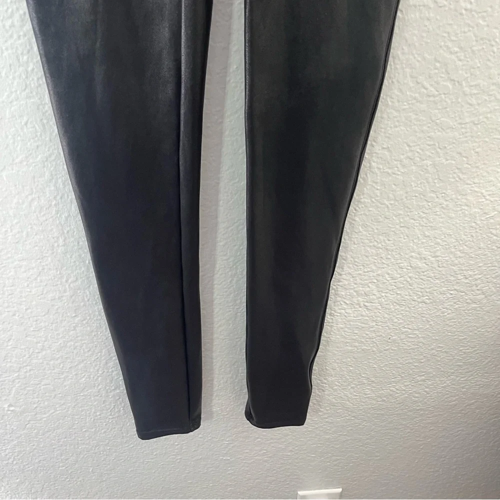 Spanx Faux Leather Leggings Black Size Medium - Picture 4 of 12